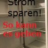 Neue Geräte, Strom sparen